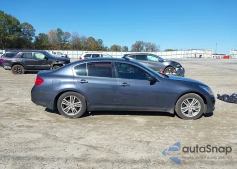2011 Infiniti G37X from USA, damaged, VIN JN1CV6AR0BM407152